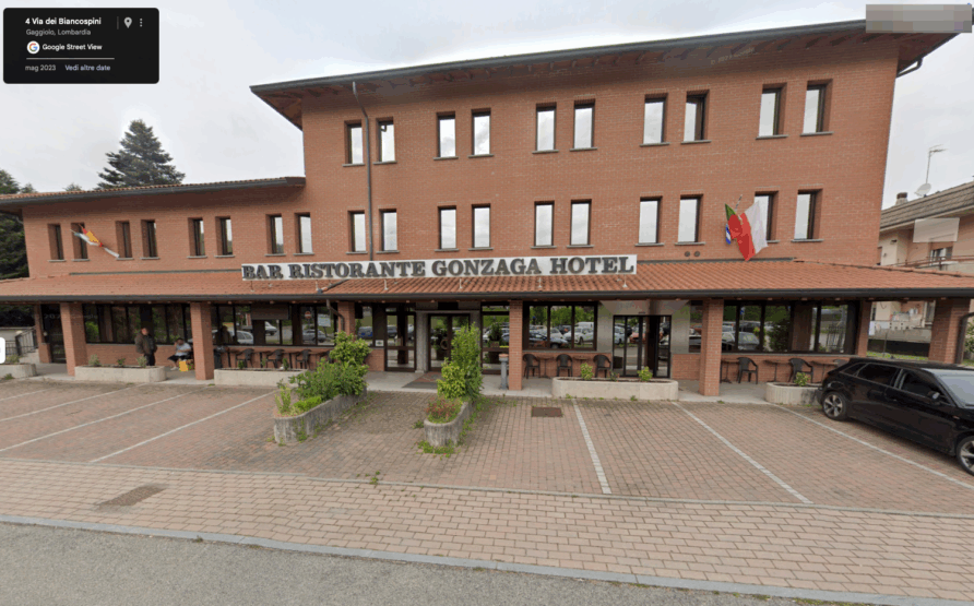 hotel gonzaga gaggiolo vista esterna